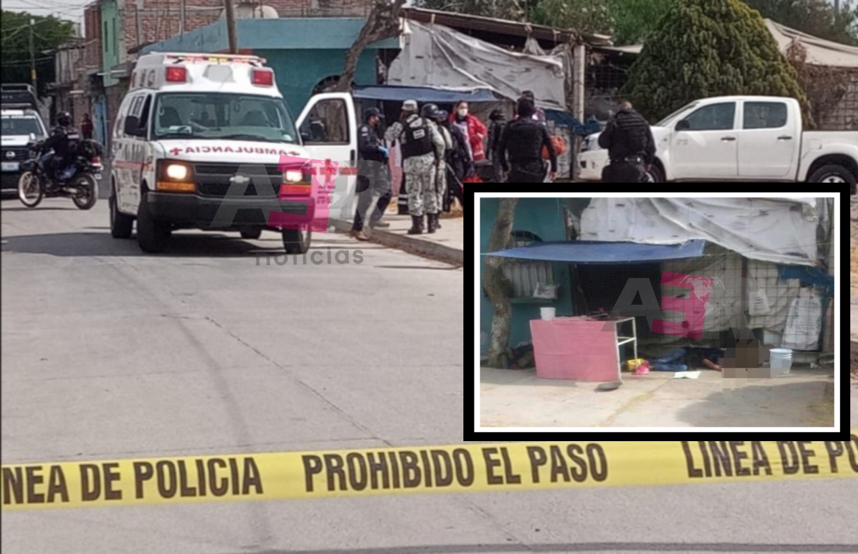 Tres muertos en ataque armado en puesto de pollos en Celaya 1