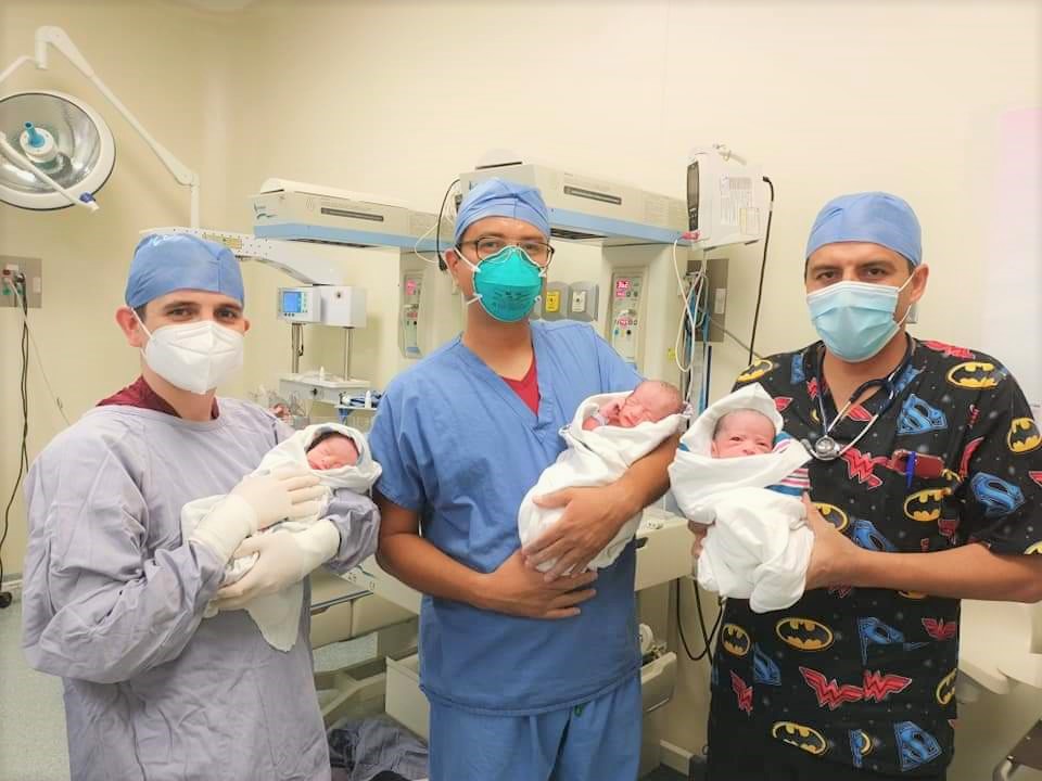 Nacen trillizos en el Materno Infantil de Irapuato 1