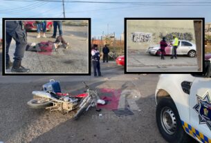 Lesionado repartidor de tortillas tras ser impactado por automóvil 2