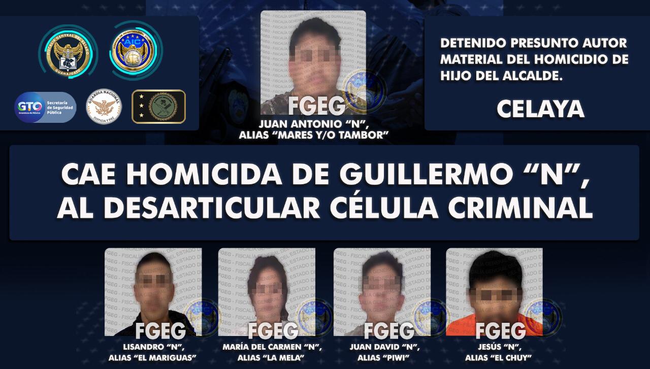 El autor material del homicidio de Guillermo “N” ha sido detenido. 1