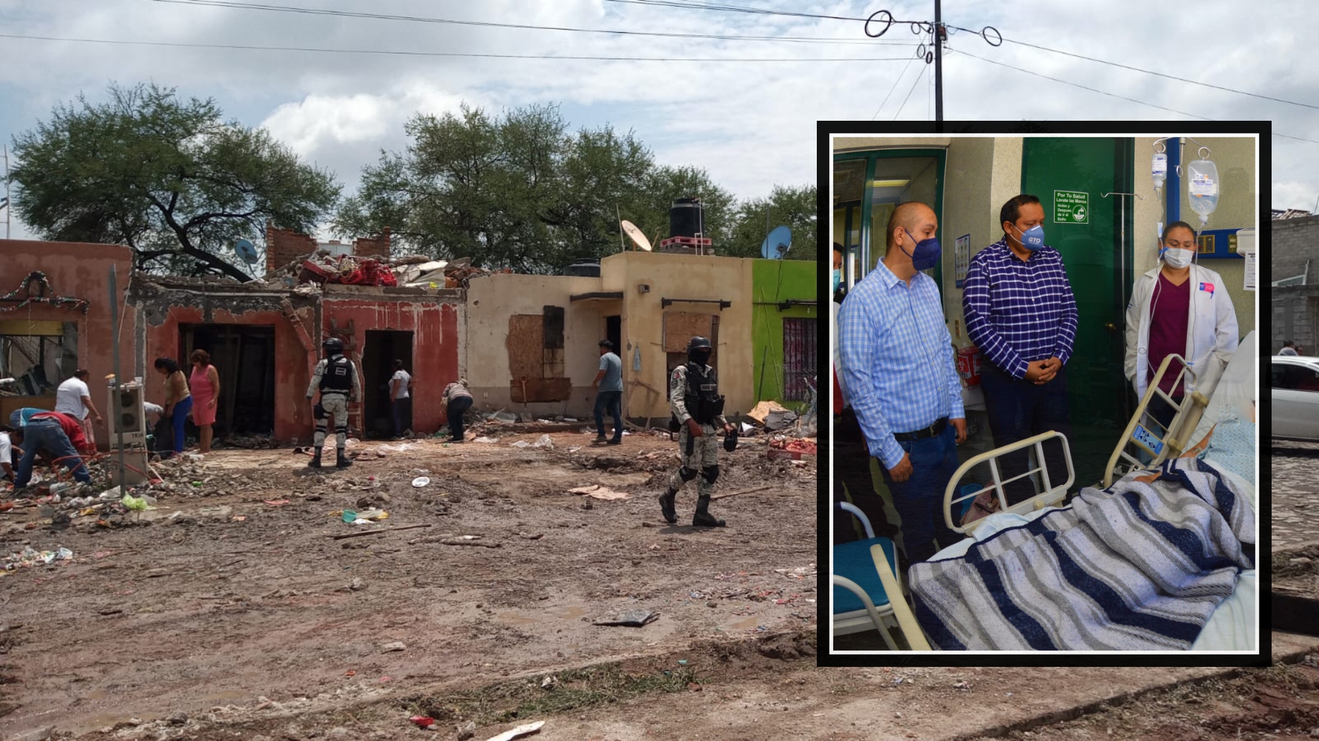 La atención médica de lesionados por explosión en Cortazar será cubierta por Gobierno del Estado 1