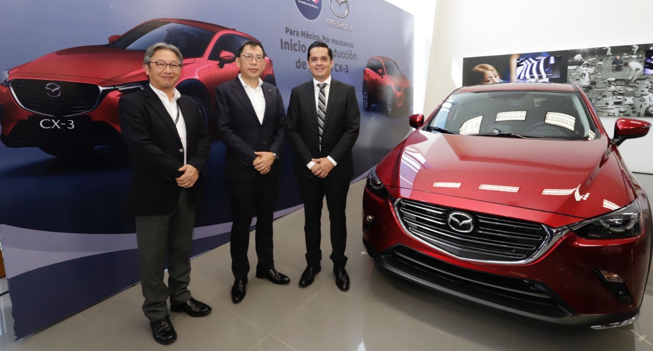 Celebra César Prieto generación de empleo en el arranque de producción de Mazda CX3 1