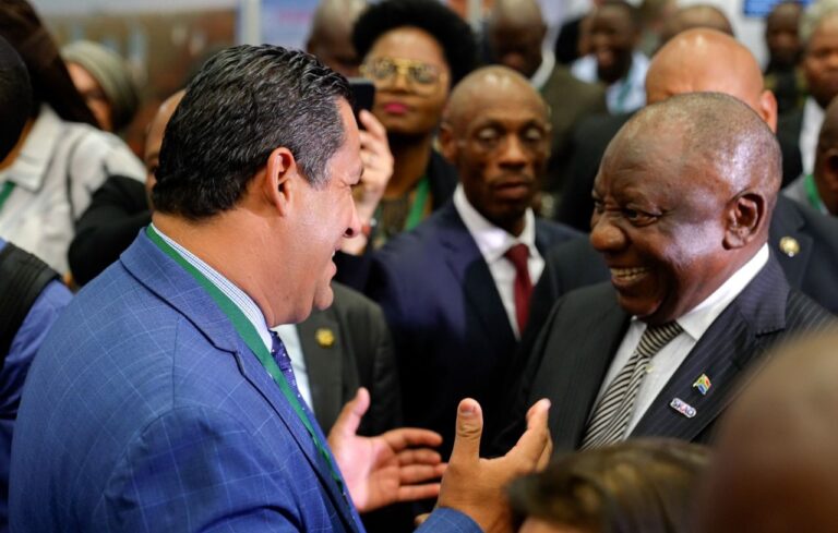 Encuentro con el Presidente de Sudáfrica, Cyril Ramaphosa (2)