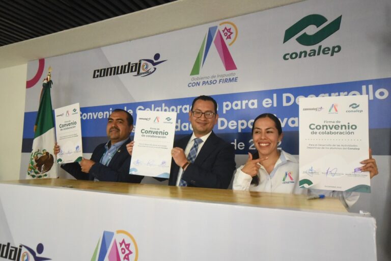 Firman Convenio por el Deporte (1)